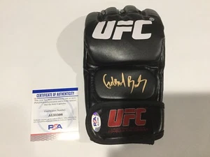 Gilbert Durinho Burns Signed Autographed UFC Glove PSA DNA COA b - Picture 1 of 3