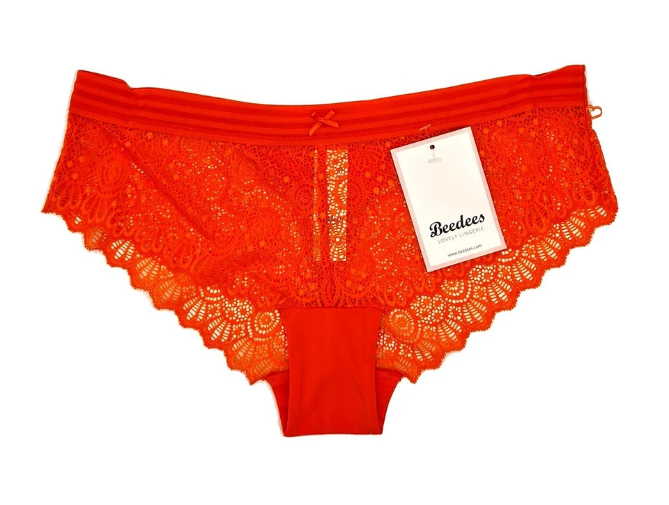 BeeDees BeeCasual IA 3172 Hipster Slip Orange 1591/OM Spitze Panty Triumph NEU - Bild 1 von 1