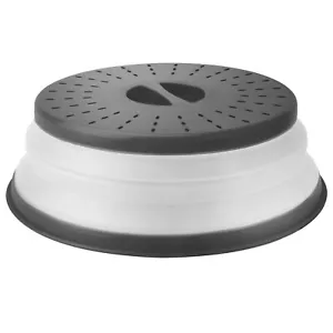 100% Genuine! TOVOLO Collapsible Microwave Food Cover Protector Charcoal! - Picture 1 of 6