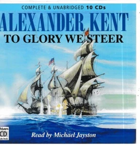To Glory We Steer, Alexander Kent, 10 CD Complete & Unabridged Chivers Audiobook - Imagen 1 de 2