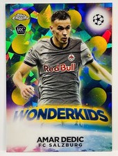 Amar Dedic RC 2023 Topps Chrome Yellow Sapphire /99 #W-14 Salzburg