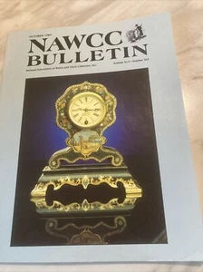 NAWCC Bulletin -Watch & Clock Collectors Magazine 1989 October #262 - Foto 1 di 6
