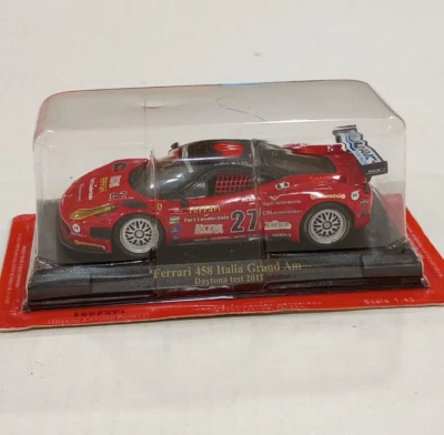 Coche modelo diecast Hachette 1/43 Ferrari 458 Italia Grand Am - Daytona Test 2011 Foto 1 de 4
