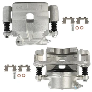 Front Pair Brake Calipers For 96-97 Geo Tracker L4?1.6L (4?Door) w/ Bracket - Picture 1 of 13