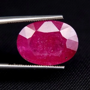 Shola Genuine 7.82 Ct Natural Pink Red Ruby from Madagascar - Picture 1 of 5