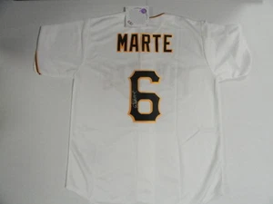 STARLING MARTE SIGNED #6 PITTSBURGH PIRATES JERSEY LICENSED - Bild 1 von 2