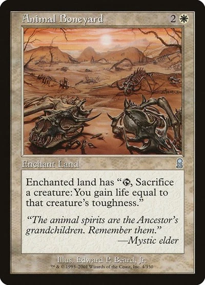 Animal Boneyard  4  MTG  NM Odyssey - Image 1 of 1