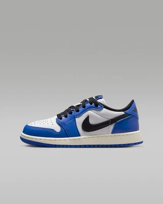 Zapatos para niños grandes Air Jordan 1 Low "Game Royal" - CZ0858-140 Foto 1 de 4