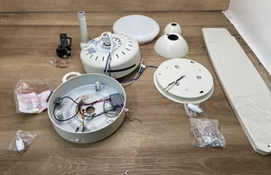 Minka Aire F670L-WHF Airetor III LED 54" Indoor Ceiling Fan, Flat White - Picture 1 of 13