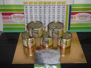 Katze Mix Wilderness True Country 5 Dosen ,Platinum Meat Crisp ,GimCat Sticks - Bild 1 von 5
