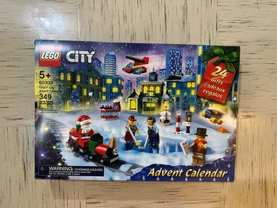 New LEGO City 2021 Advent Calendar 60303 Sealed Retired - Image 1 of 2