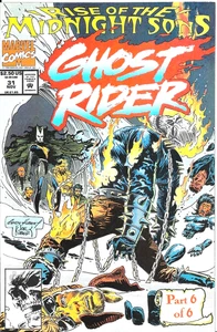 Ghost Rider Rise Of The Midnight Sons Volumen 2 Nº 31 1992 Marvel Comics De Colección - Imagen 1 de 8