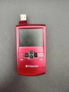 Polaroid HD Digital Camcorder DVF-720 RED USED UNTESTED PARTS READ FAST SHIPPING - Picture 1 of 2