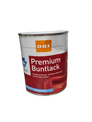 750ml  Weisslack Seidenmatt für innen und außen BEULE lösemittelhaltig 7,5 qm - Bild 1 von 2