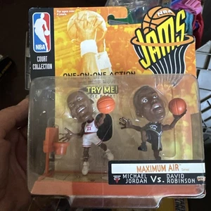 Upper Deck 1998 NBA Jams Michael Jordan Vs David Robinson Maximum Air Figure - Foto 1 di 2
