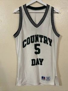 Vintage 1990s Country Day Basketball Russell Athletic High School USA 40 Jersey - Bild 1 von 8