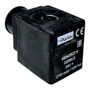 Bobina Parker Lucifer 492425C2H DZ08C2 bobina magnética 24V DC 21W 14W bobina de válvula - Imagen 1 de 12