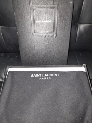 Saint Laurent le Mocasín Gamuza Mujer Talla 8 con BOLSA ANTIPOLVO Y CAJA NUNCA USADO Foto 1 de 4