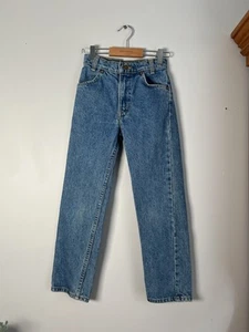 Vintage Levi's Orange Tab Blue Jeans 21” Waist - Size 8 Kids Unisex - Picture 1 of 7