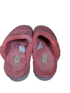 Zapatos sin cordones UGG para mujer Fuzz Terry azúcar talla 10 Peach Bliss - Imagen 1 de 8