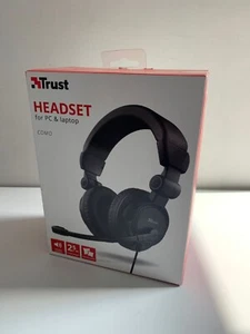 Headset With Microphone New In Box - Afbeelding 1 van 7