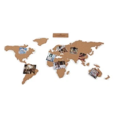 Luckies of London Corkboard Adhesive Map (LUKCORK) Picture your World - Image 1 of 4
