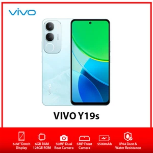 NEW VIVO Y19s Dual SIM Octa Core Unlocked Android Mobile Phone – Blue/6GB+128GB - Picture 1 of 5
