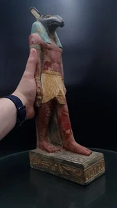 Antigua estatua faraónica rara antigua egipcia Seth dios del caos BC - Imagen 1 de 19
