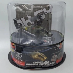SEALED Air Hogs R/C Helicopter Reflex AH-64 Apache Pro 12+ Indoors, Unopened - Picture 1 of 5