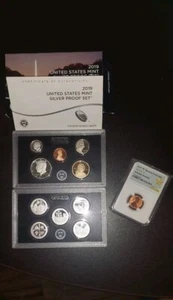 2019 United States Mint Silver Proof Set W/ RP W Penny NGC PR69 RD Graded - Picture 1 of 8