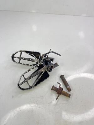 Estriberas Honda CRF250R 2004-2005 con pasadores y resortes OEM #6 Foto 1 de 4