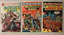 Morlock 2001 Atlas Comics set #1-3 3 diff 4.0 (1975)