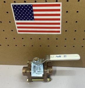 Apollo Valves 82Lf20401 3/4" Sweat Bronze Ball Valve Inline ๐บ๐ธ๐ช - Picture 1 of 6