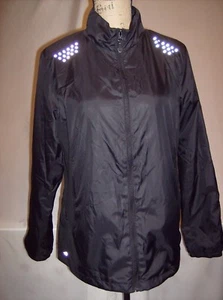 Womens Ideology Black Windbreaker Jacket NWOT Size Large - Picture 1 of 3