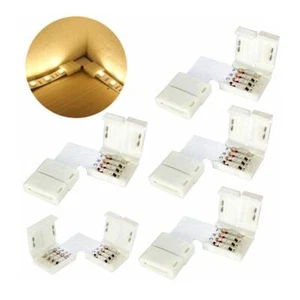 5PCS 4Pin L T Cross Shape PCB Corner Connector For RGB 3528 5050 Led Strip Light - Picture 1 of 8