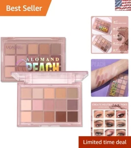 Luxury Neutral Matte Eyeshadow Palette - Gift-Ready Kit with 15 Blendable Shades - Picture 1 of 8