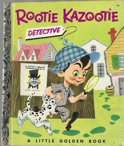 Little Golden Book ROOTIE KAZOOTIE DETECTIVE, #150. 1st "A" ed. - Picture 1 of 2