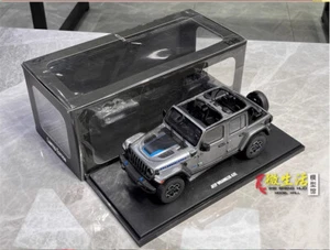 GT Spirit 1/18 Jeep Wrangler 4xe Resin Model Car Diecast Ornaments Gifts Gray - Picture 1 of 14