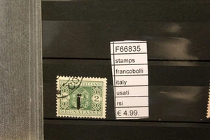 FRANCOBOLLI STAMPS ITALIA RSI USATI (F66835) - Picture 1 of 1