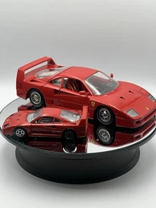 Ferrari Burago Italie Ferrari F40 Pininfarina GT Rouge 1:24 And 1/43 Lot 2 - Picture 1 of 11