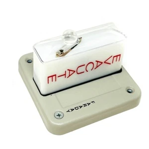 Faraday 5522-W Surface Strobe Plate Evacuate, Gray 5522B-WK-15-24-DC Made in USA - Picture 1 of 13