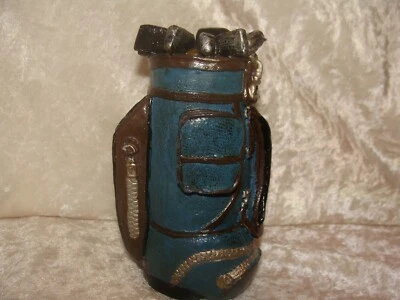 Bolsa de golfe VELA ~ 5” de altura ~ Muito bom estado ~ Cera ~ - Imagem 1 de 4