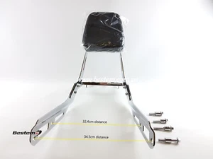 Honda VTX1300 vtx 1300 1800 R S 1300R DELUXE 3pcs Rack Sissy bars & Backrest - Picture 1 of 6