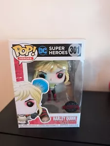 Funko Pop! Harley Quinn #301 DC Super Heroes edición especial - Imagen 1 de 6