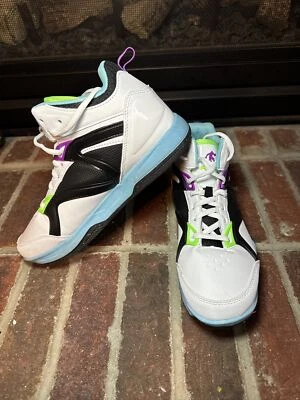 High Top Basketball Sneakers – Boys Size 6, White by AND1 - Image 1 of 4