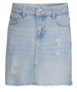 New Wonder Nation Girls Adj Waist Denim Skirt Size XL(14-16) - Picture 1 of 3
