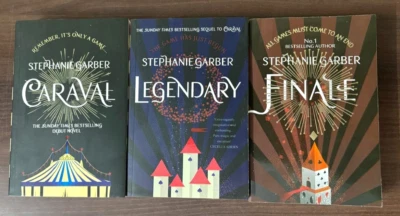 Caraval, Legendary & Finale by Stephanie Garber 3 Book Set Paperback