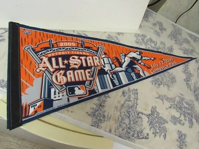 Vtg. 7 / 12 / 05 Detroit Tigers All Star Game Wincraft Sports Souvenir Pennant - Image 1 of 4