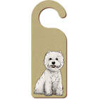 'West Highland Terrier' 200mm x 72mm Door Hanger / Sign (DH00028094)