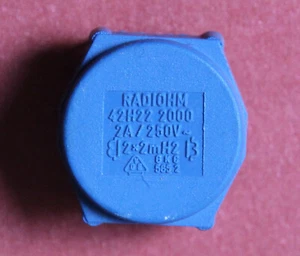 Radiohm 42H22-2000 2A 250V 2x2mH Ring Coil Choke Surfacemount 1PC - Picture 1 of 5